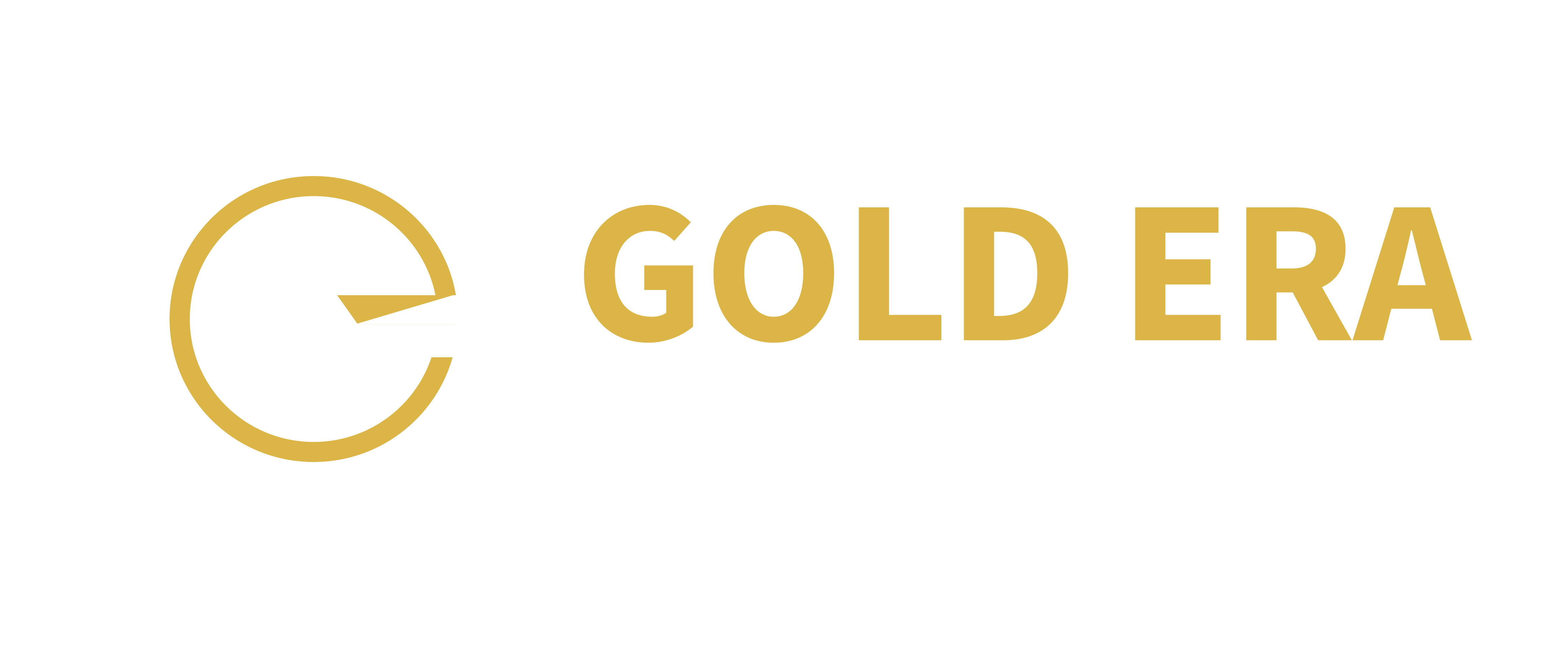 Gold Era Logo White